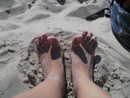 mes pieds
