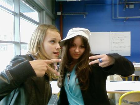 Pauline et Kimberley